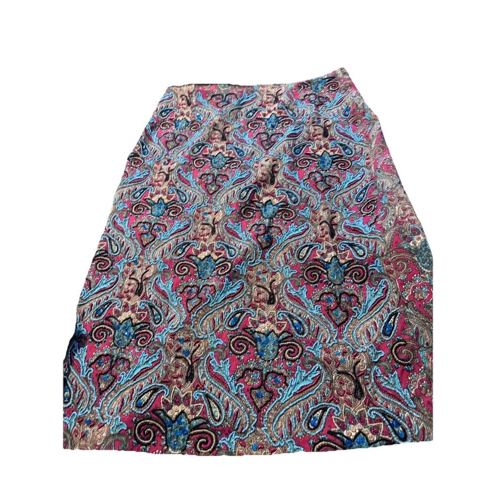 Dolce Apperal beaded paisley Skirt XL